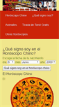 Mobile Screenshot of elhoroscopochino.es